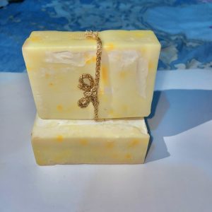 Homemade Saffron Goat Milk Soap (হোমমেড স্যাফরন ছাগলের দুধের সাবান)